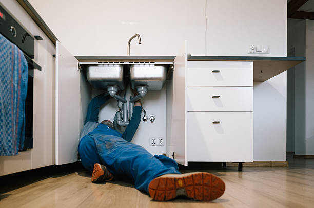 Professional Plumbing technician working in Pleasanton, KS